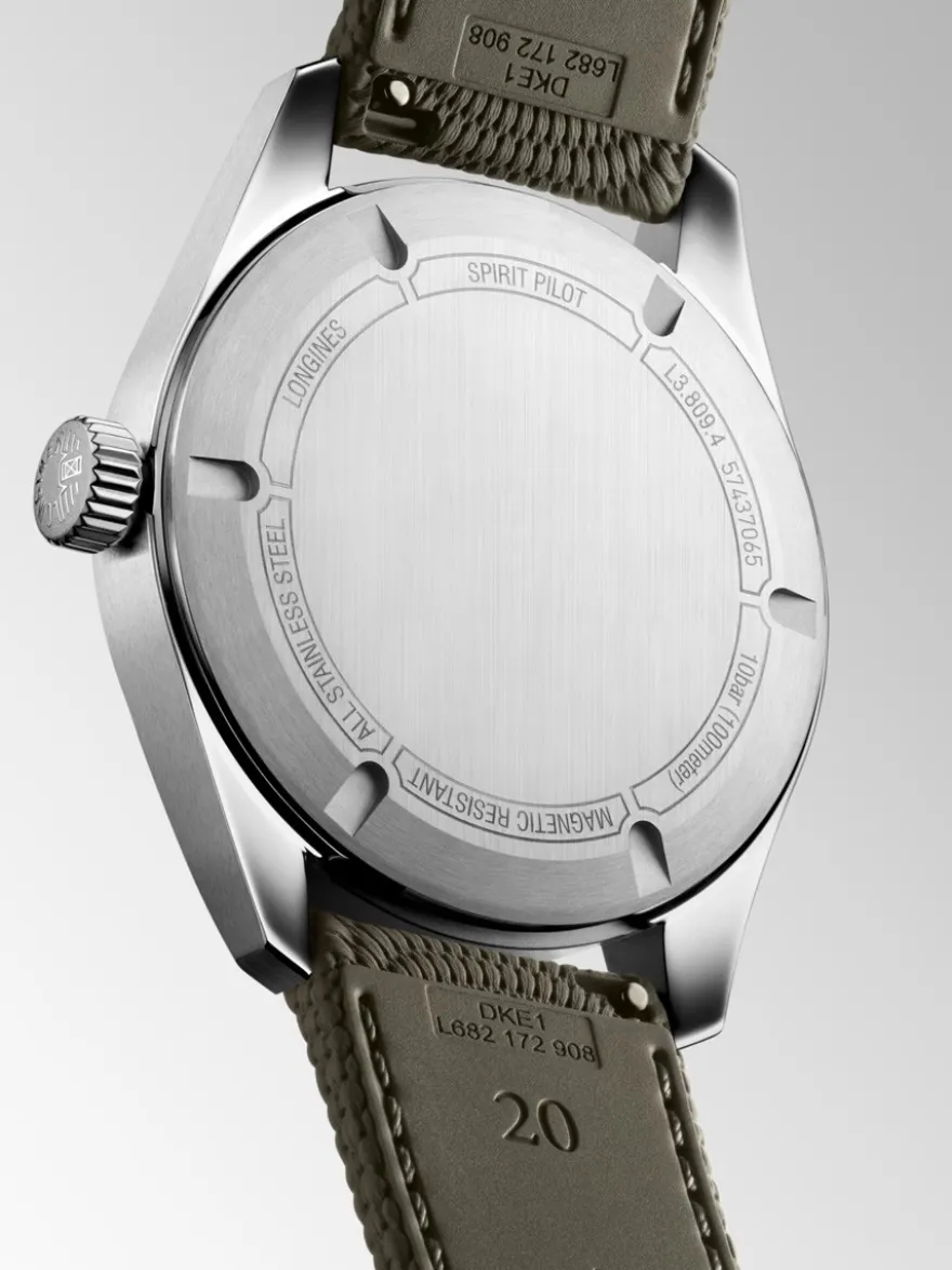 Longines Spirit Pilot 39mm L3.809.4.53.9 + Luxe Cadeau