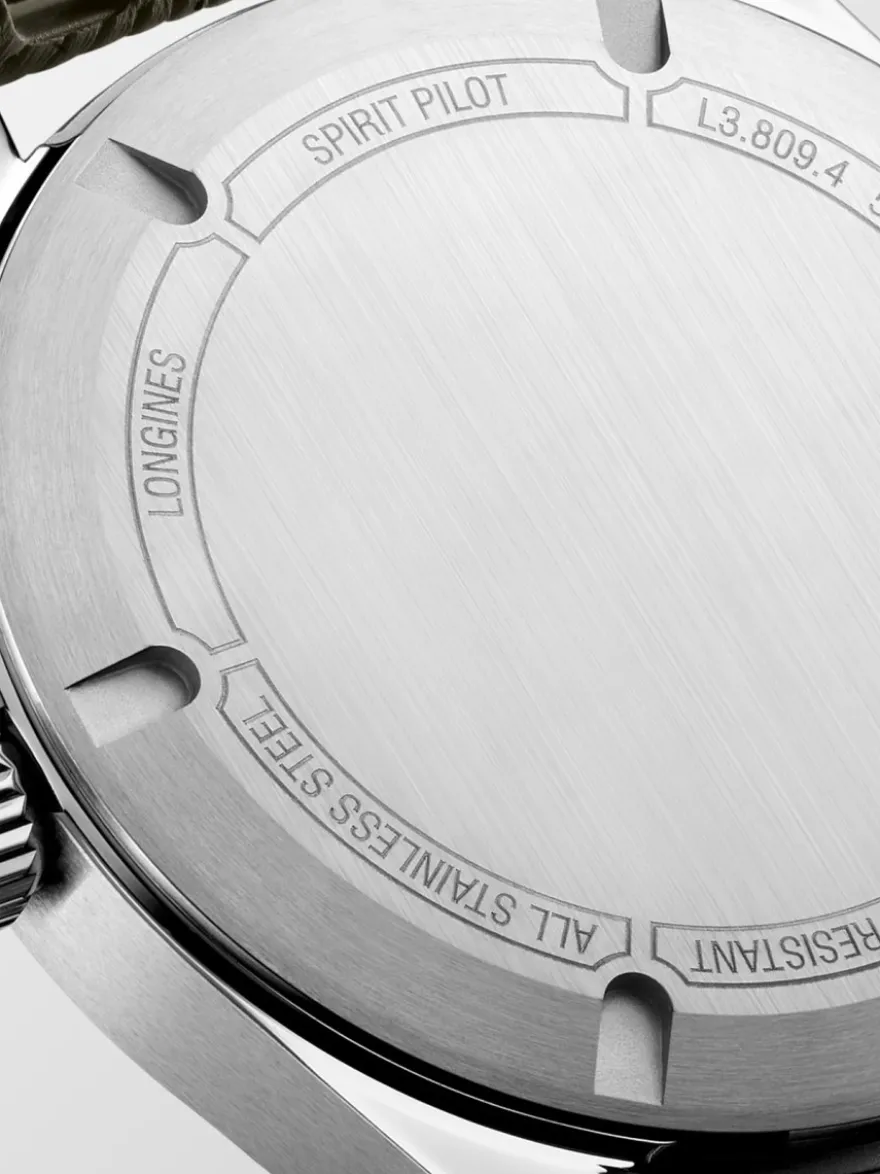 Longines Spirit Pilot 39mm L3.809.4.53.9 + Luxe Cadeau