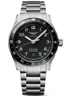 Longines Spirit Zulu Time 42mm L3.812.4.53.6 + Luxe Cadeau