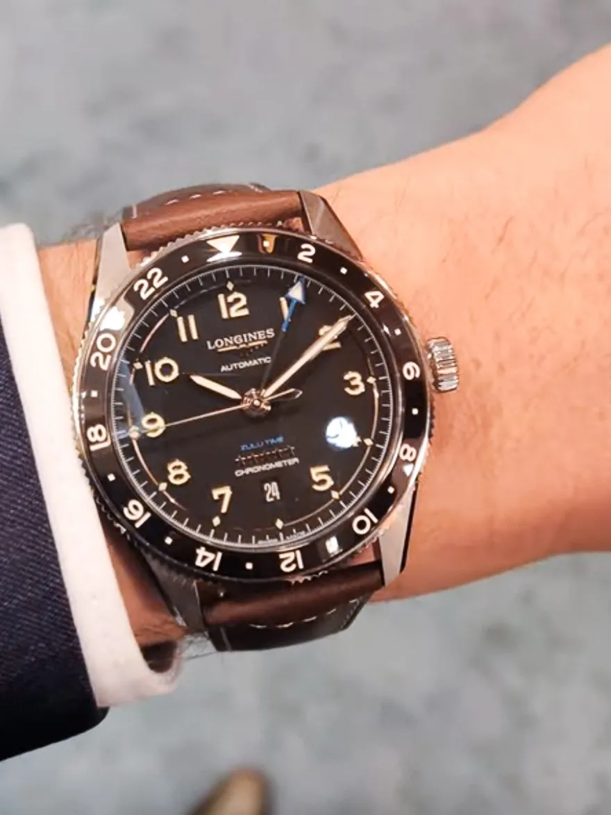Longines Spirit Zulu Time L3.812.4.53.2 + Luxe Cadeau