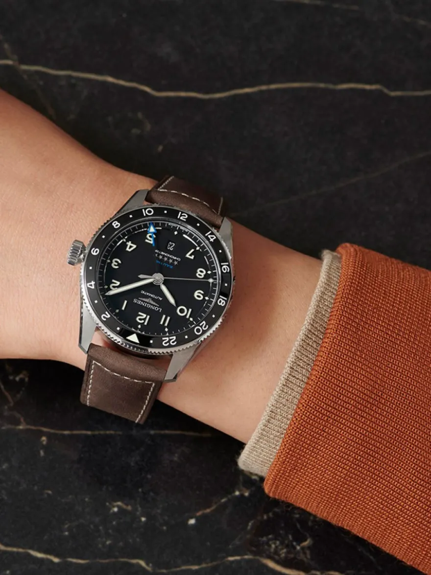 Longines Spirit Zulu Time L3.812.4.53.2 + Luxe Cadeau