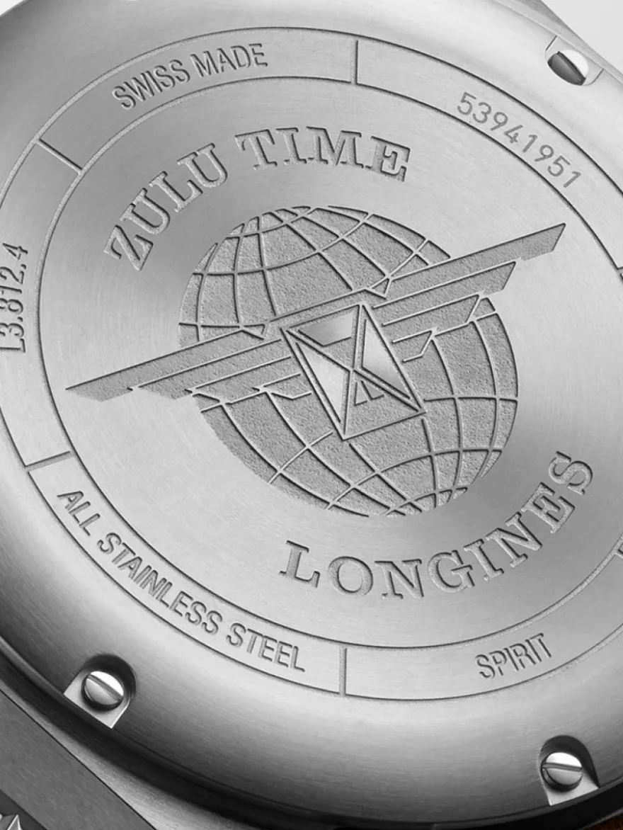 Longines Spirit Zulu Time L3.812.4.53.2 + Luxe Cadeau