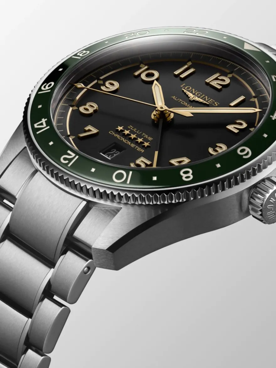 Longines Spirit Zulu Time L38124636 + Luxe Cadeau