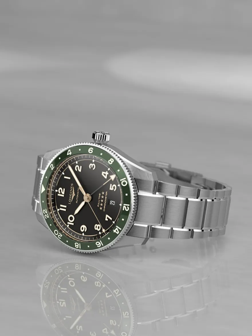 Longines Spirit Zulu Time L38124636 + Luxe Cadeau