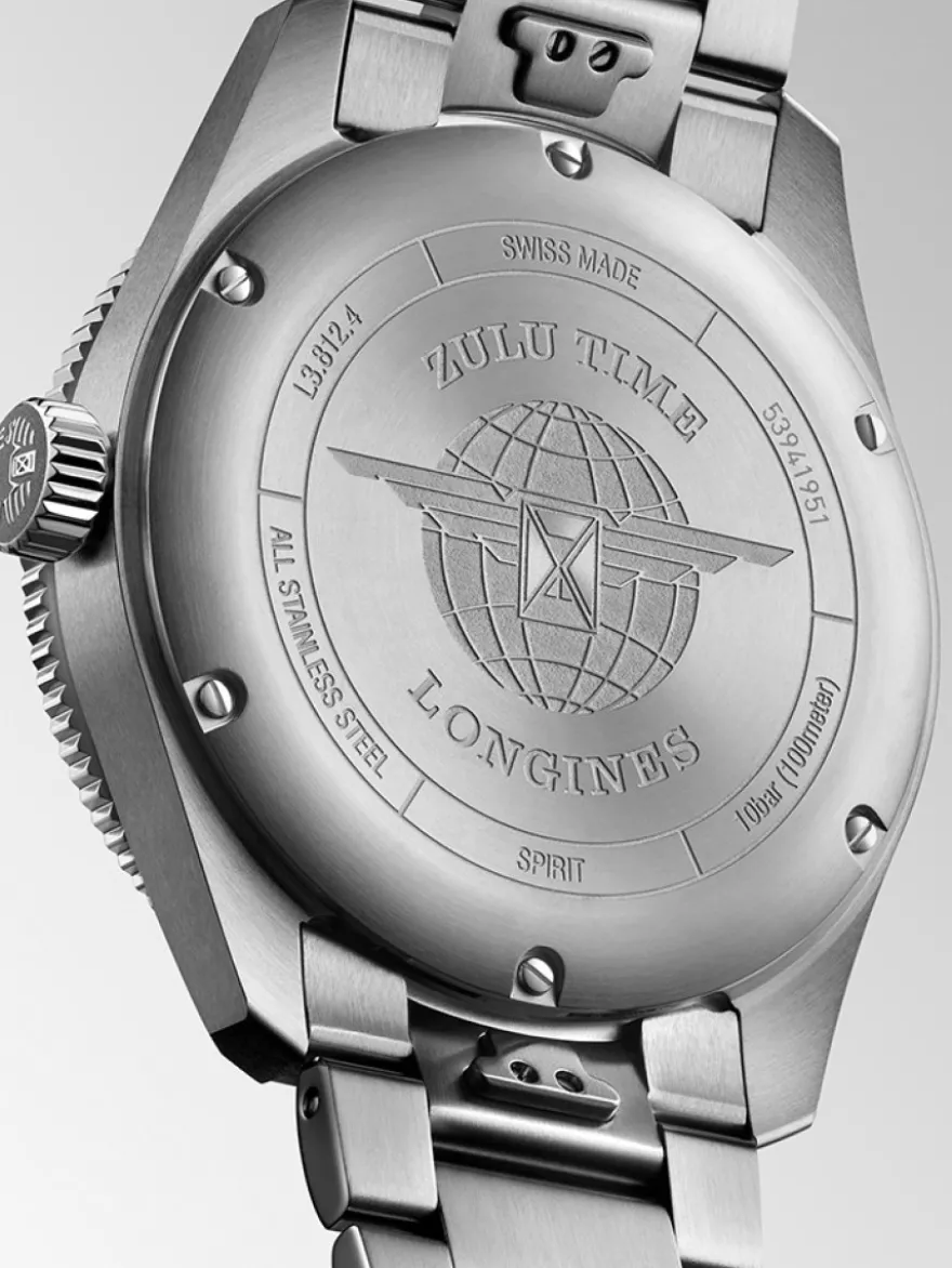 Longines Spirit Zulu Time L38124636 + Luxe Cadeau