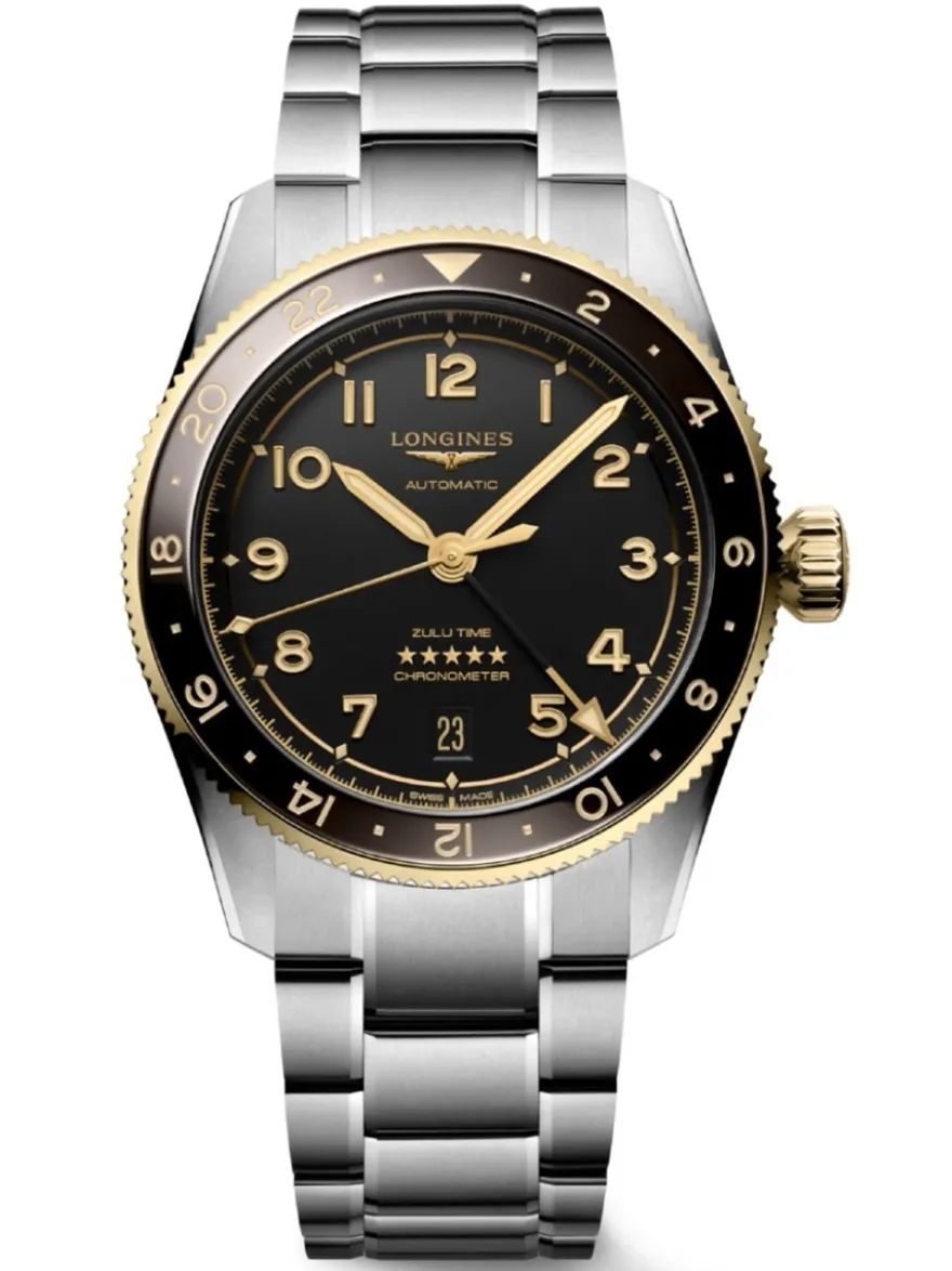 Longines Spirit Zulu Time L3.802.5.53.6 + Luxe Cadeau