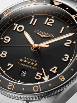 Longines Spirit Zulu Time L3.812.4.50.6 + Luxe Cadeau