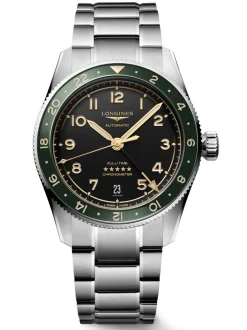 Longines Spirit Zulu Time 39mm L3.802.4.63.6 + Luxe Cadeau