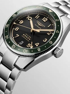 Longines Spirit Zulu Time 39mm L3.802.4.63.6 + Luxe Cadeau
