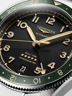 Longines Spirit Zulu Time 39mm L3.802.4.63.6 + Luxe Cadeau
