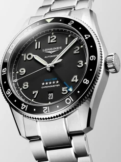Longines Spirit Zulu Time 39mm L3.802.4.53.6 + Luxe Cadeau