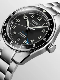 Longines Spirit Zulu Time 39mm L3.802.4.53.6 + Luxe Cadeau