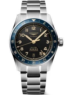 Longines Spirit Zulu Time 39mm L3.802.4.60.6 + Luxe Cadeau