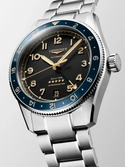 Longines Spirit Zulu Time 39mm L3.802.4.60.6 + Luxe Cadeau