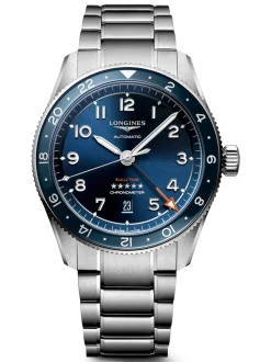 Longines Spirit Zulu Time 42 mm L3.812.4.93.6 + Luxe Cadeau