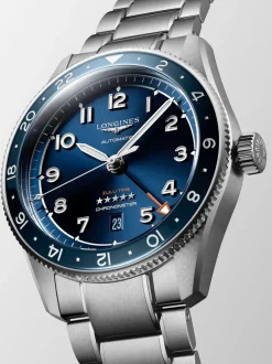 Longines Spirit Zulu Time 42 mm L3.812.4.93.6 + Luxe Cadeau