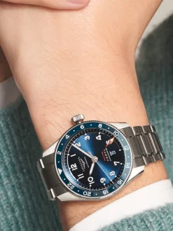 Longines Spirit Zulu Time 42 mm L3.812.4.93.6 + Luxe Cadeau