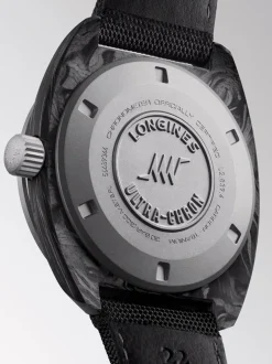 Longines Ultra-Chron Carbon L2.839.4.52.2 + Luxe Cadeau