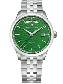 Maurice Lacroix 1975 Automatic Sapin Green Limited Edition 756058-SS002-630-1 + Luxe Cadeau
