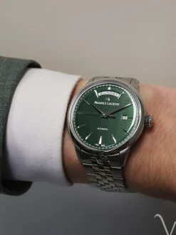 Maurice Lacroix 1975 Automatic Sapin Green Limited Edition 756058-SS002-630-1 + Luxe Cadeau