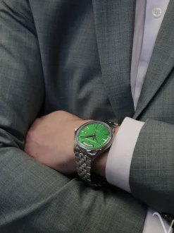 Maurice Lacroix 1975 Automatic Sapin Green Limited Edition 756058-SS002-630-1 + Luxe Cadeau