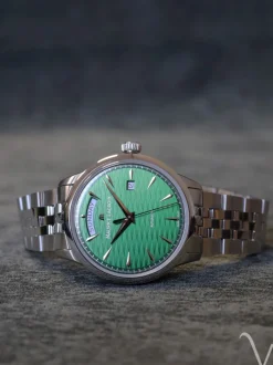 Maurice Lacroix 1975 Automatic Sapin Green Limited Edition 756058-SS002-630-1 + Luxe Cadeau