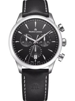 Maurice Lacroix 1975 Quartz Chronograph 751038-SS001-330-2 + Luxe Cadeau