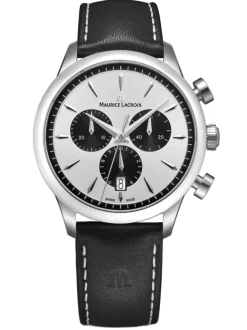 Maurice Lacroix 1975 Quartz Chronograph 751038-SS001-130-2 + Luxe Cadeau