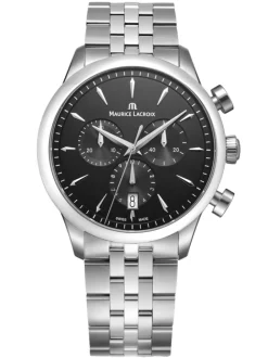 Maurice Lacroix 1975 Quartz Chronograph 751038-SS002-330-1 + Luxe Cadeau