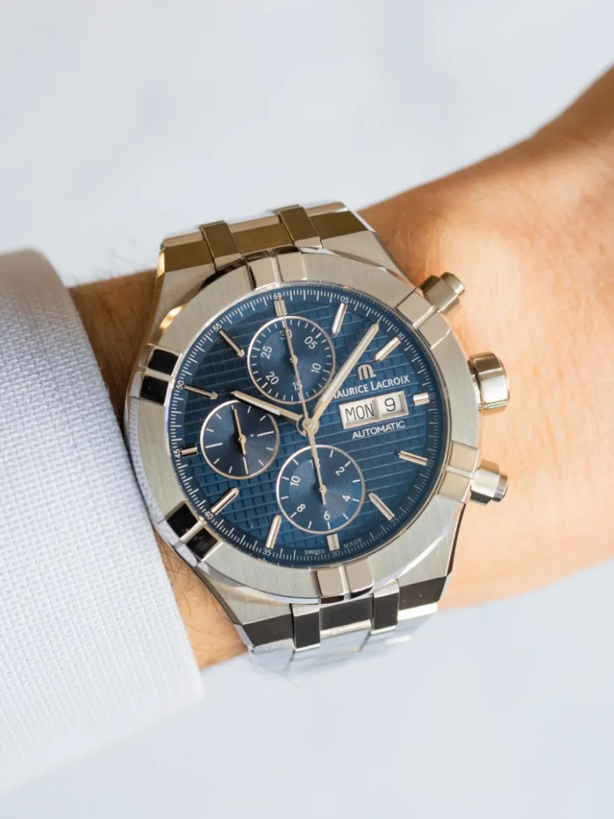 Maurice Lacroix Aikon Chronograph AI6038-SS002-430-1