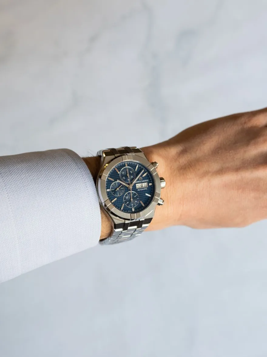 Maurice Lacroix Aikon Chronograph AI6038-SS002-430-1