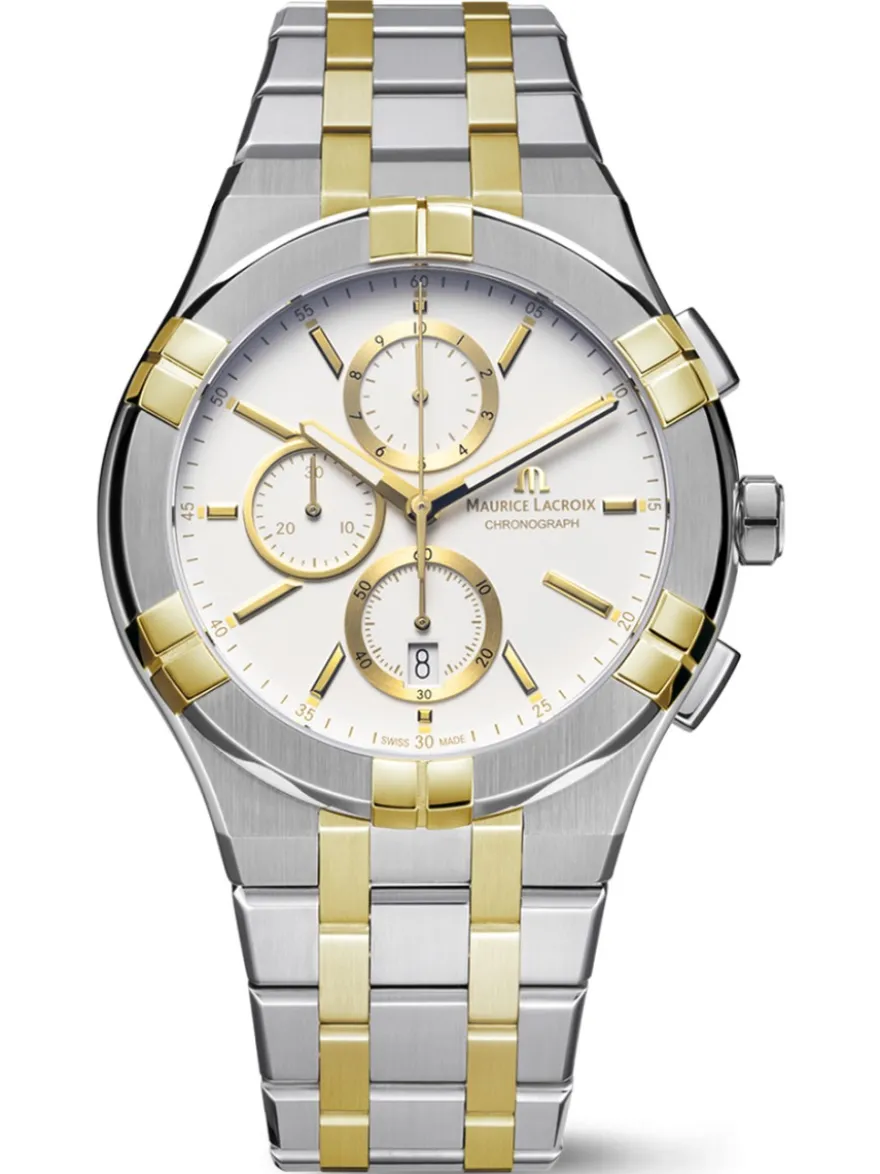 Maurice Lacroix Aikon Chronograph Quartz AI1118-PVY03-130-1 + Luxe Cadeau