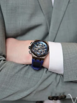 Maurice Lacroix Aikonic Automatic Chronograph Skeleton AC8018-SSL20-030-4
