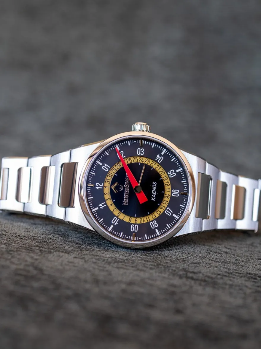 Meistersinger Alain Silberstein edition Kaenos Open Date ED-KSOD-AS2025 + Luxe Cadeau