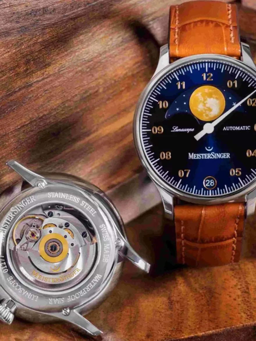 Meistersinger Lunascope LS908G + Luxe Cadeau