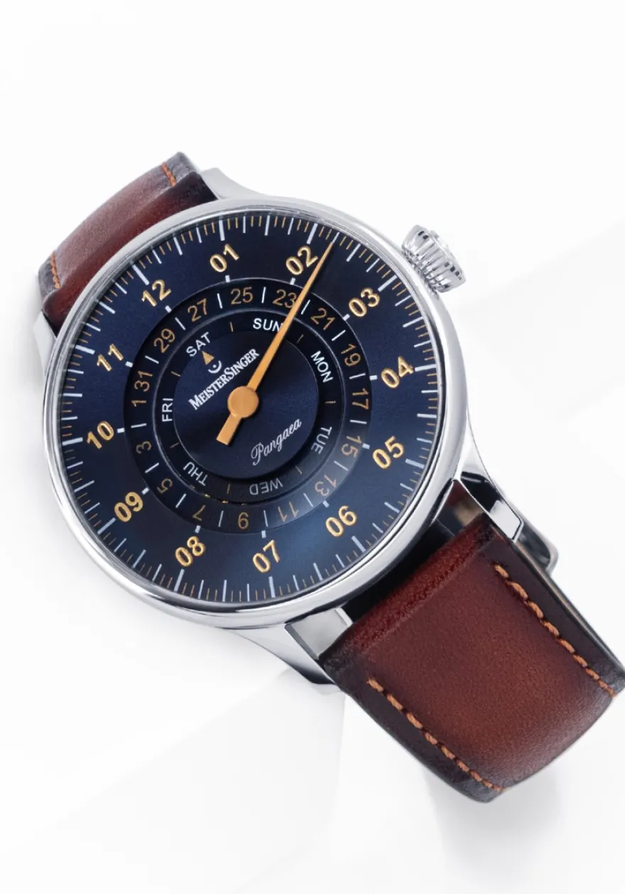 Meistersinger Pangaea Day Date PDD917G 40mm + Luxe Cadeau