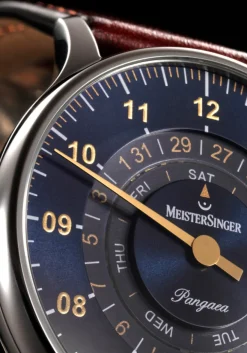 Meistersinger Pangaea Day Date PDD917G 40mm + Luxe Cadeau