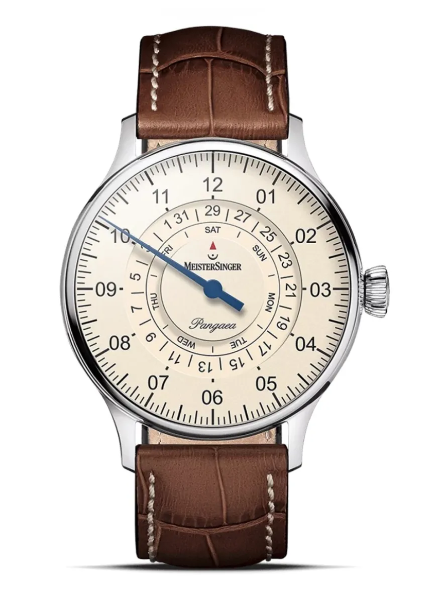 Meistersinger Pangaea Day Date PDD903 + Luxe Cadeau