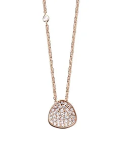 Moondrops collier & hanger met briljant + Luxe collier