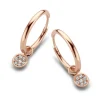 Moondrops creolen met diamant M083PE20R14 + Luxe Cadeau