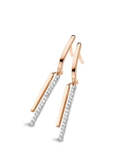 Moondrops oorbellen staafjes M068BE12RW18 + Luxe cadeau