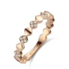Moondrops rijring met briljant M085R13R14 + Luxe cadeau