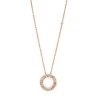 Moondrops roségouden collier M098N50BRDR14 + Luxe Cadeau