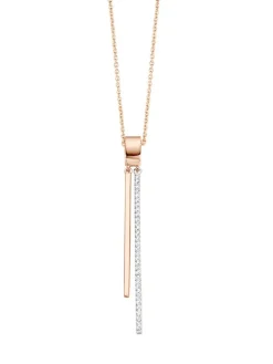 Moondrops roségouden hanger M068BP12RW18 + Luxe cadeau