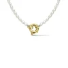 Parelcollier met gouden sluiting + Luxe cadeau