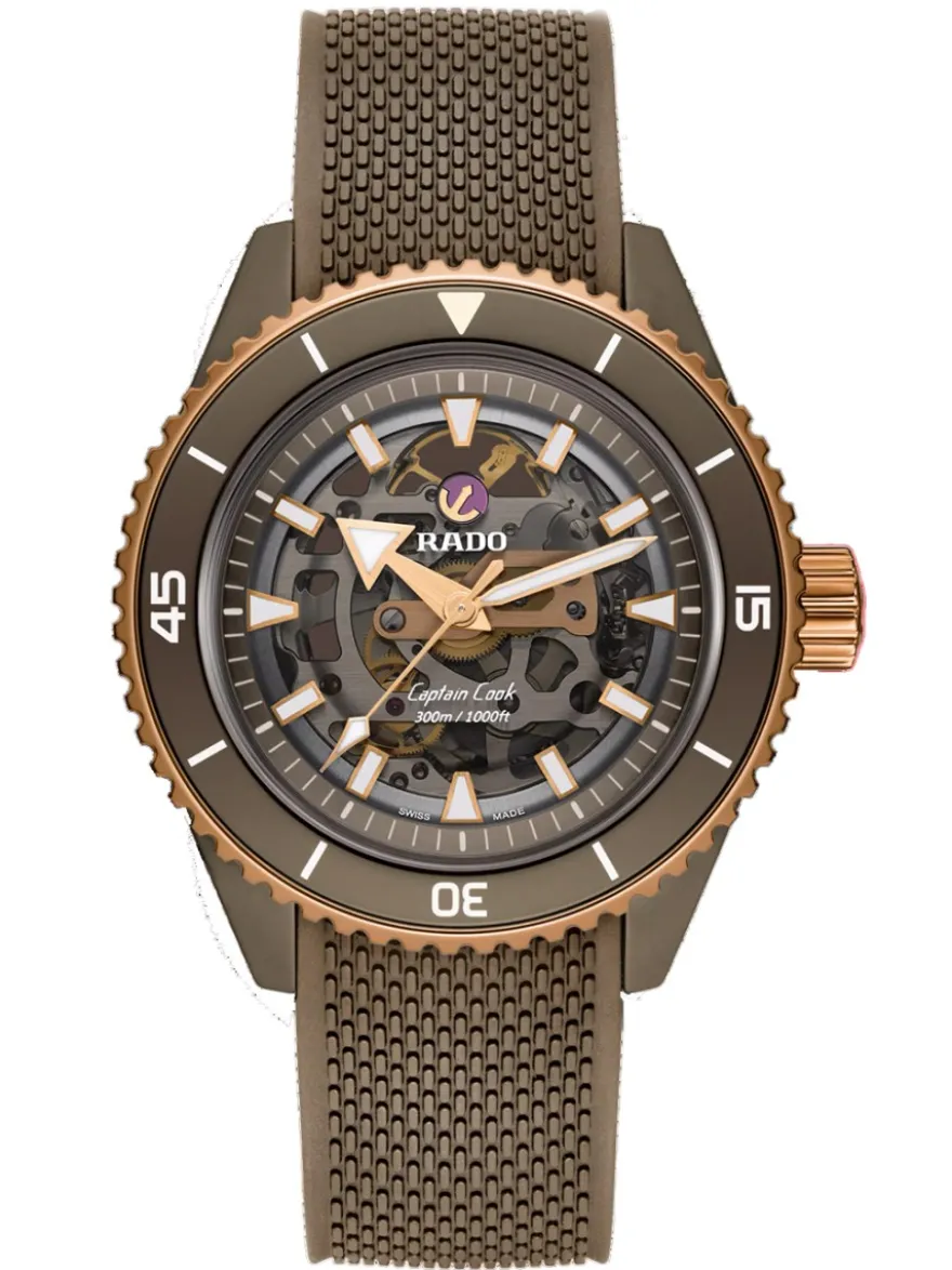 Rado Captain Cook High-Tech Ceramic Skeleton R32150168