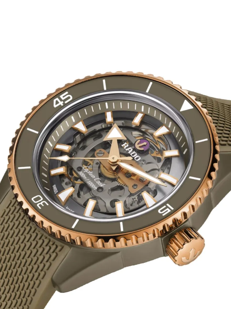 Rado Captain Cook High-Tech Ceramic Skeleton R32150168