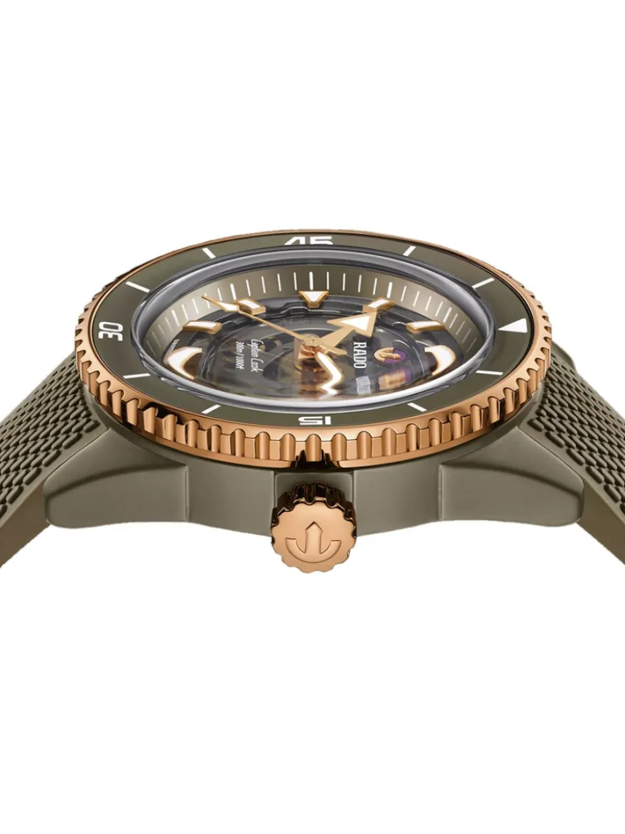 Rado Captain Cook High-Tech Ceramic Skeleton R32150168