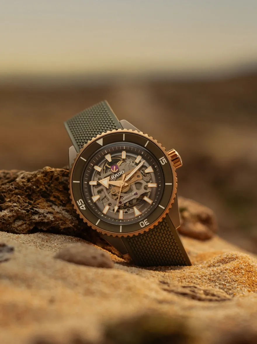 Rado Captain Cook High-Tech Ceramic Skeleton R32150168