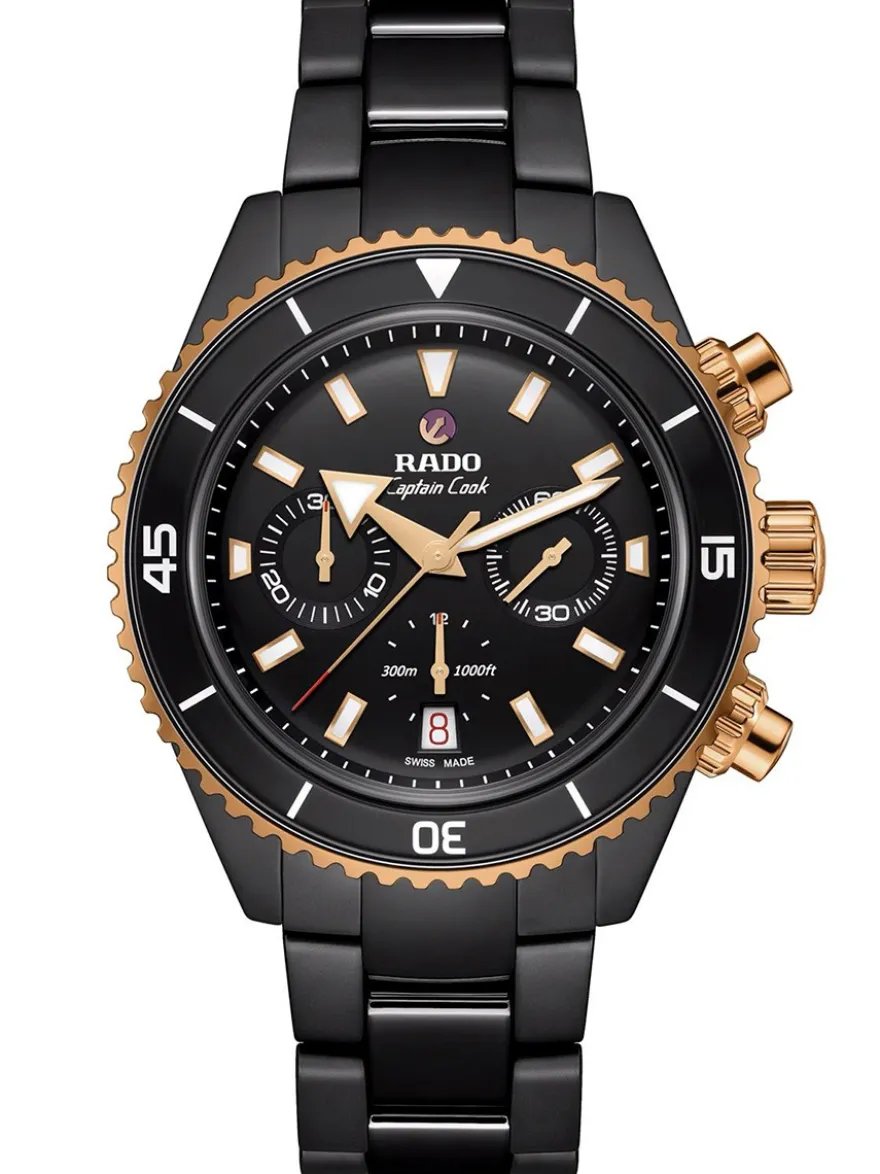 Rado Captain Cook High-Tech Automatic Chronograph R32190153 + Luxe Cadeau
